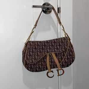Christian Dior Double Saddle Bag